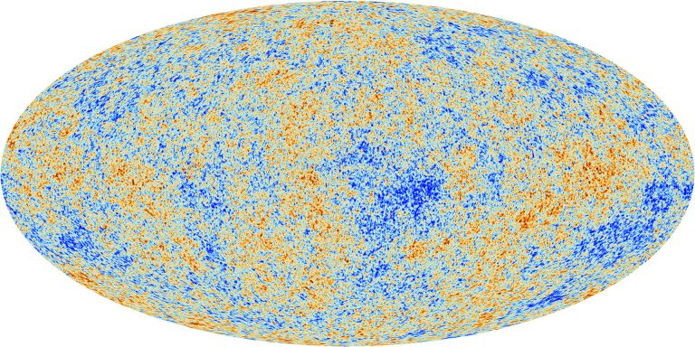 This map, produced using data collected by the Planck satellite, shows a map of the light left over from the big bang. If the universe were not isotropic, scientists think they would find evidence in maps like this one. Credit: ESA/Planck Collaboration.