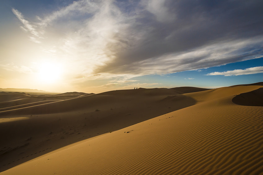 Dunes of the Sahara Desert. Credit: © Andrea / Fotolia